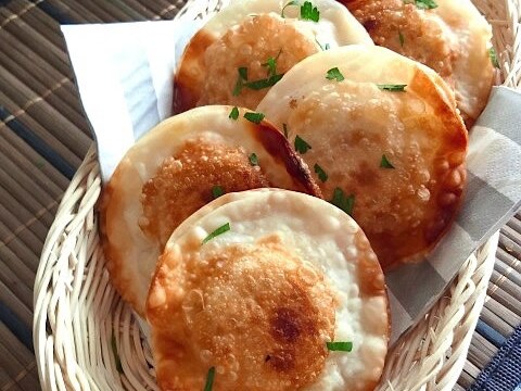 ☆うに味噌チーズッキのUFO餃子☆